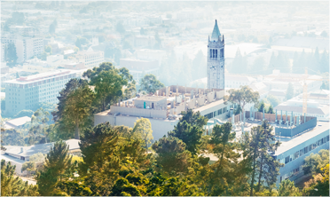 UC Berkeley aerial view