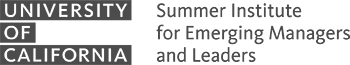 University of California Summer institute for emerging managers and leaders
